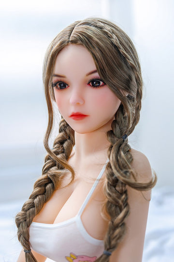 Small Breast Mini Cute Sex Doll 100cm