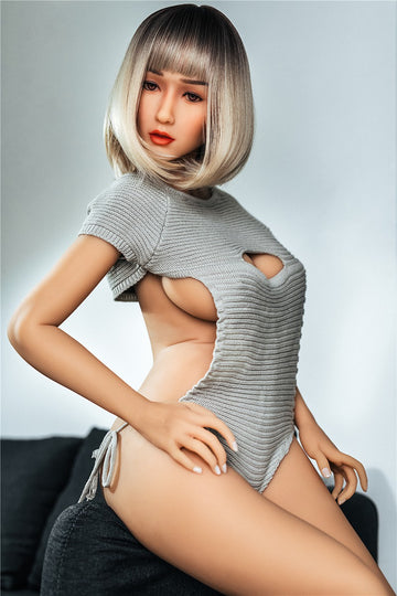 Short Hair TPE Life Like Sex Doll 160cm Minus Miya