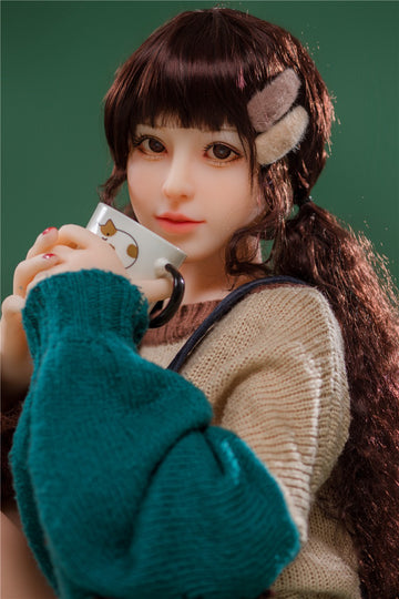 Cute TPE Life Like Sex Doll 160cm Minus Miki Smile