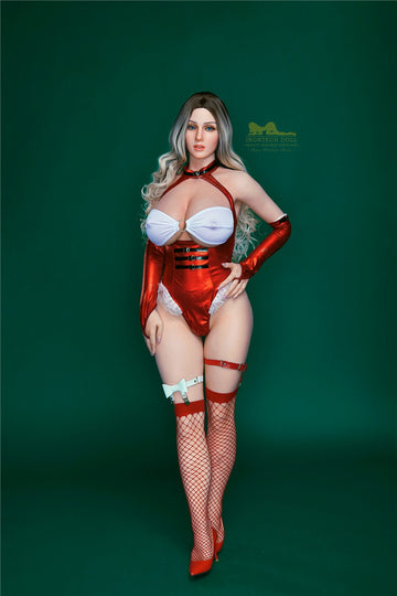 Big Breast Mature Lady Full Silicone Real Lifelike Christmas Sex Doll 160cm S5 Cinderella