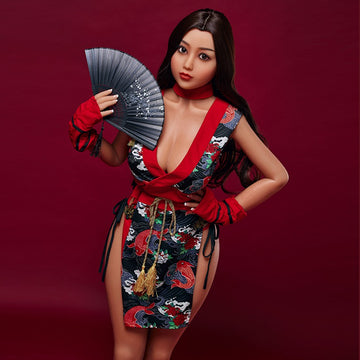 Asian Japanese TPE Realistic Sex Doll 153cm Saya