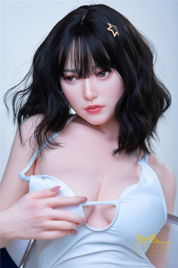 Asian Girl Short Hair Full Silicone Real Lifelike Sex Doll 153cm S10 Misa
