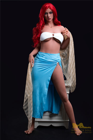 Red Hair Tall TPE Realistic Sex Doll 171cm Viola