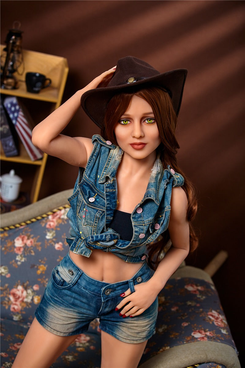 Cowgirl TPE Realistic Sex Doll 150cm Mandy