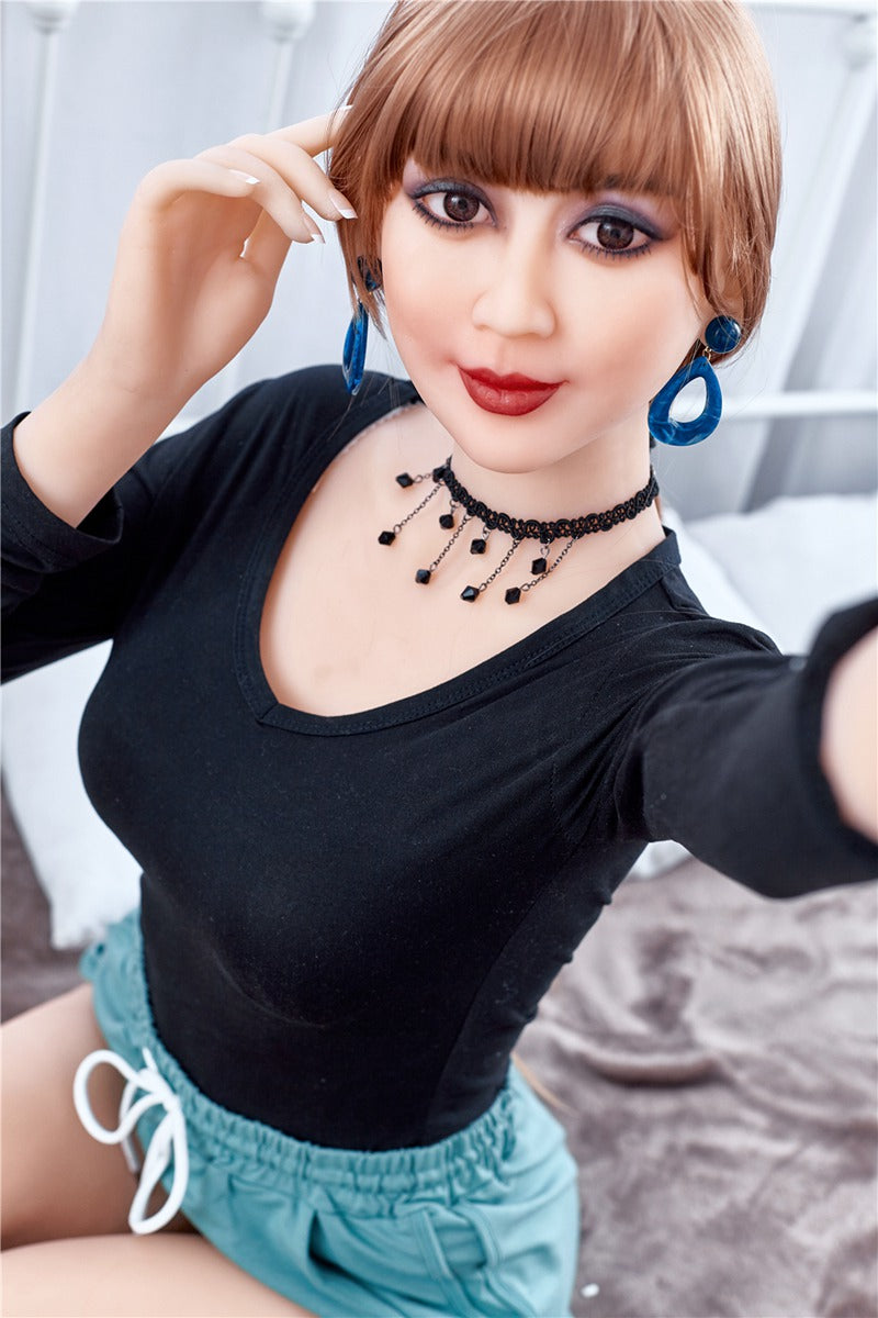 Asian Lady TPE Realistic Sex Doll 165cm Xiu