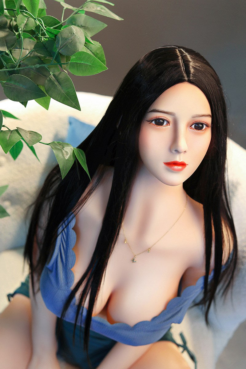 Asian Lady Small Breast Real Life Sex Doll 158cm