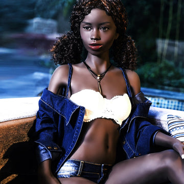Africa Flat Chest Realistic Sexy Doll 168cm