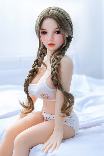 Small Breast Mini Cute Sex Doll 100cm