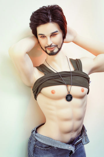 Muscle Real Life Male Sex Doll 162cm