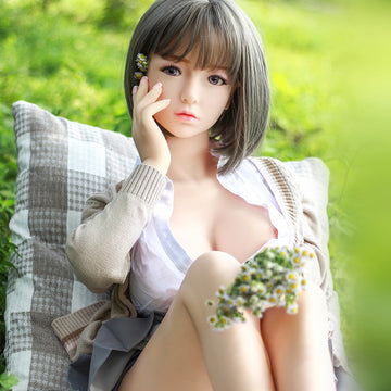 Asian Real Life Big Breast Skinny Student Cute Love Doll 140cm