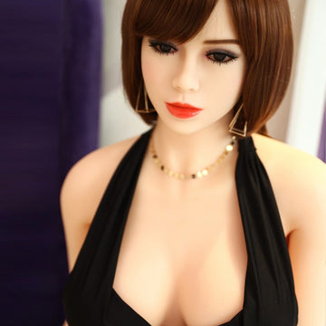 Japanese Short Hair Skinny Small Breast Lifelike Sex Doll 165cm