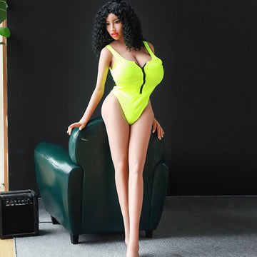 Big Breast Girl Realistic Africa Sexy Doll 167cm