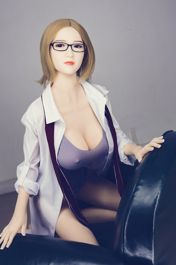 Short Hair Breast Realistic Office Lady Sexy Doll 168cm