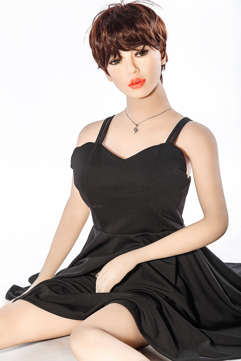 Redhair Milf Big Boobs Skinny Sex Doll 148cm Aibei148B144