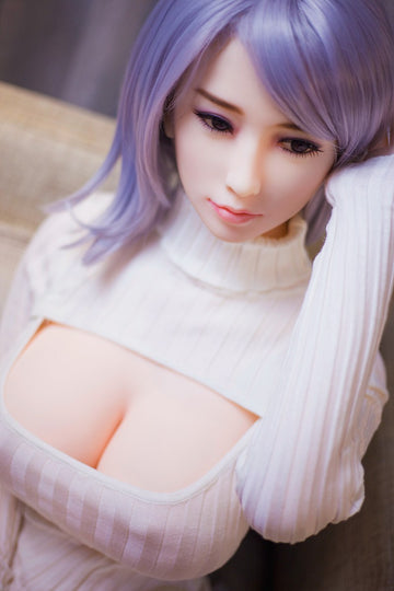 Asian Skinny Big Breast Real Life Girl Sex Doll 165cm