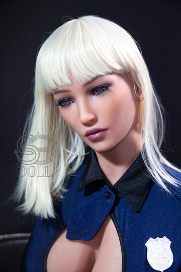 Reallife White Hair Milf Realistic Sex Doll Mandy 161cm