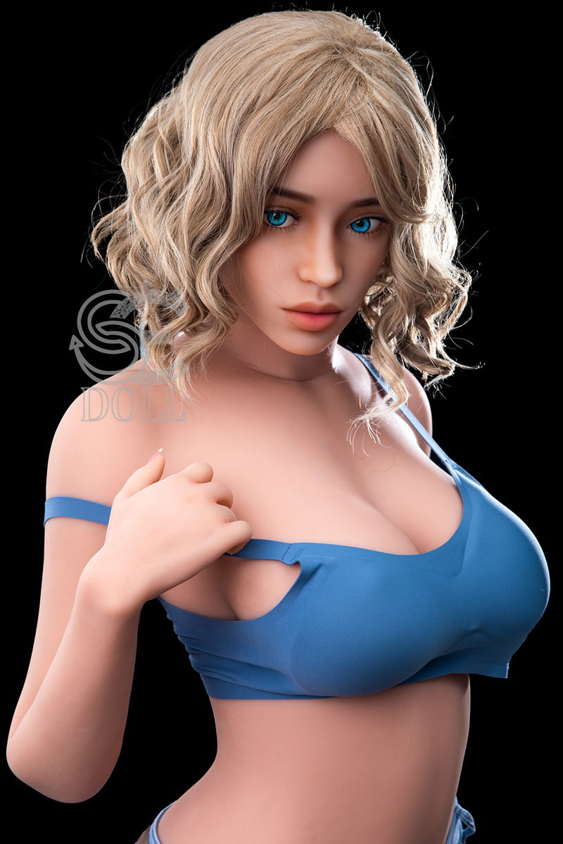 EU Reallife Blonde Girl Realistic Sex Doll Julia 161cm