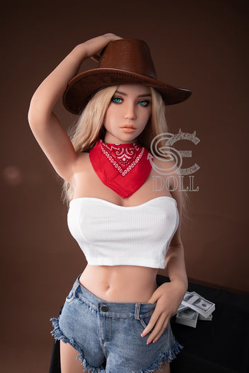 Cow Girl Reallife Realistic Sex Doll Caroline 158cm