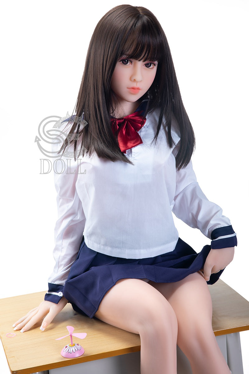 Japanese Student Reallife TPE Realistic Sex Doll Aki 151cm